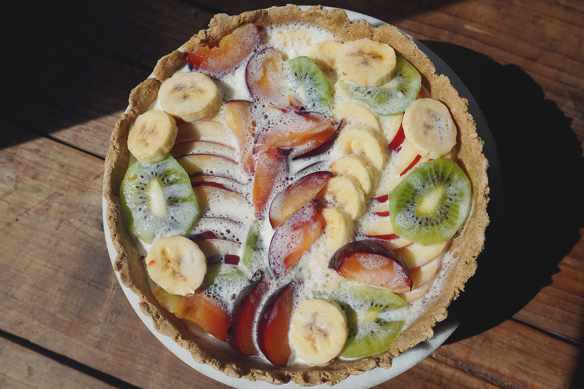 PROTEIN FRUIT TART