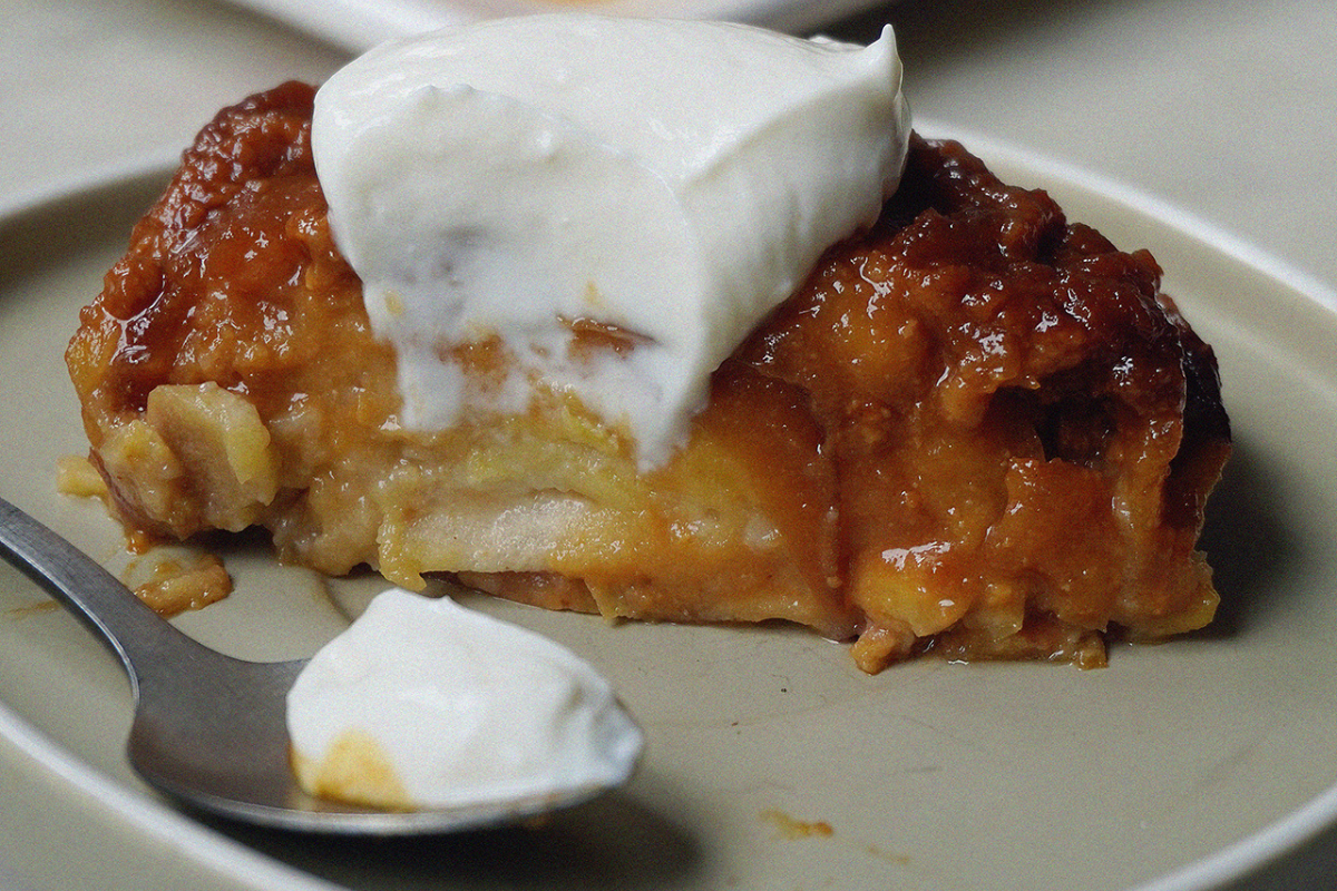 GLUTEN-FREE APPLE PUDDING