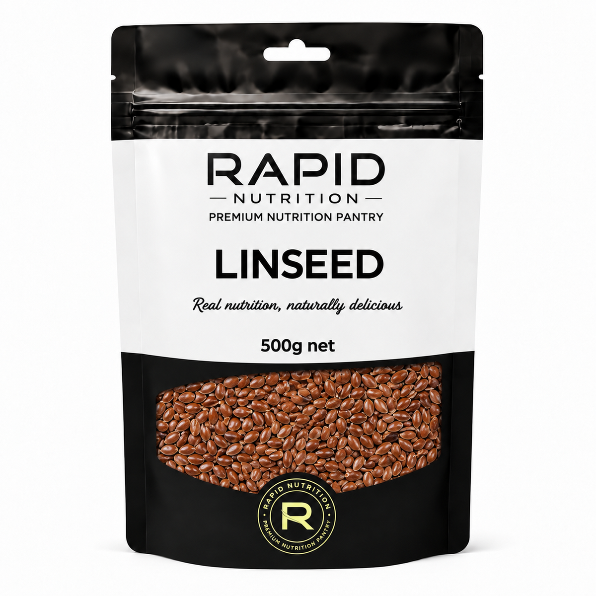 Linseed - 500 g - Rapid Nutrition Pantry pouch