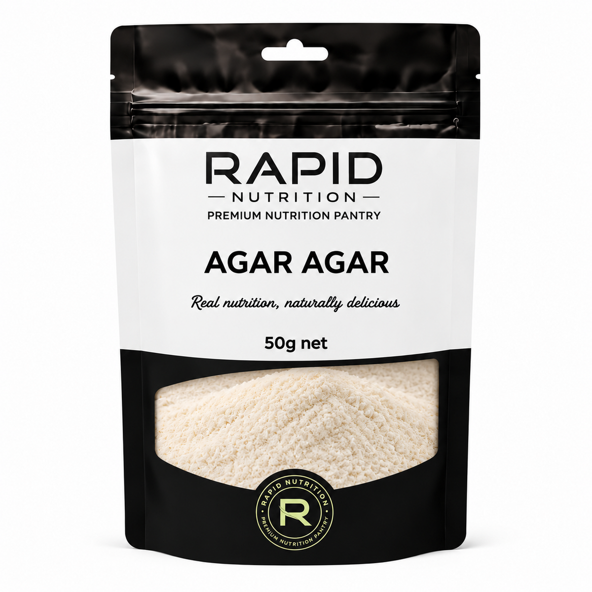 Agar Agar - 50 g - Rapid Nutrition Pantry pouch