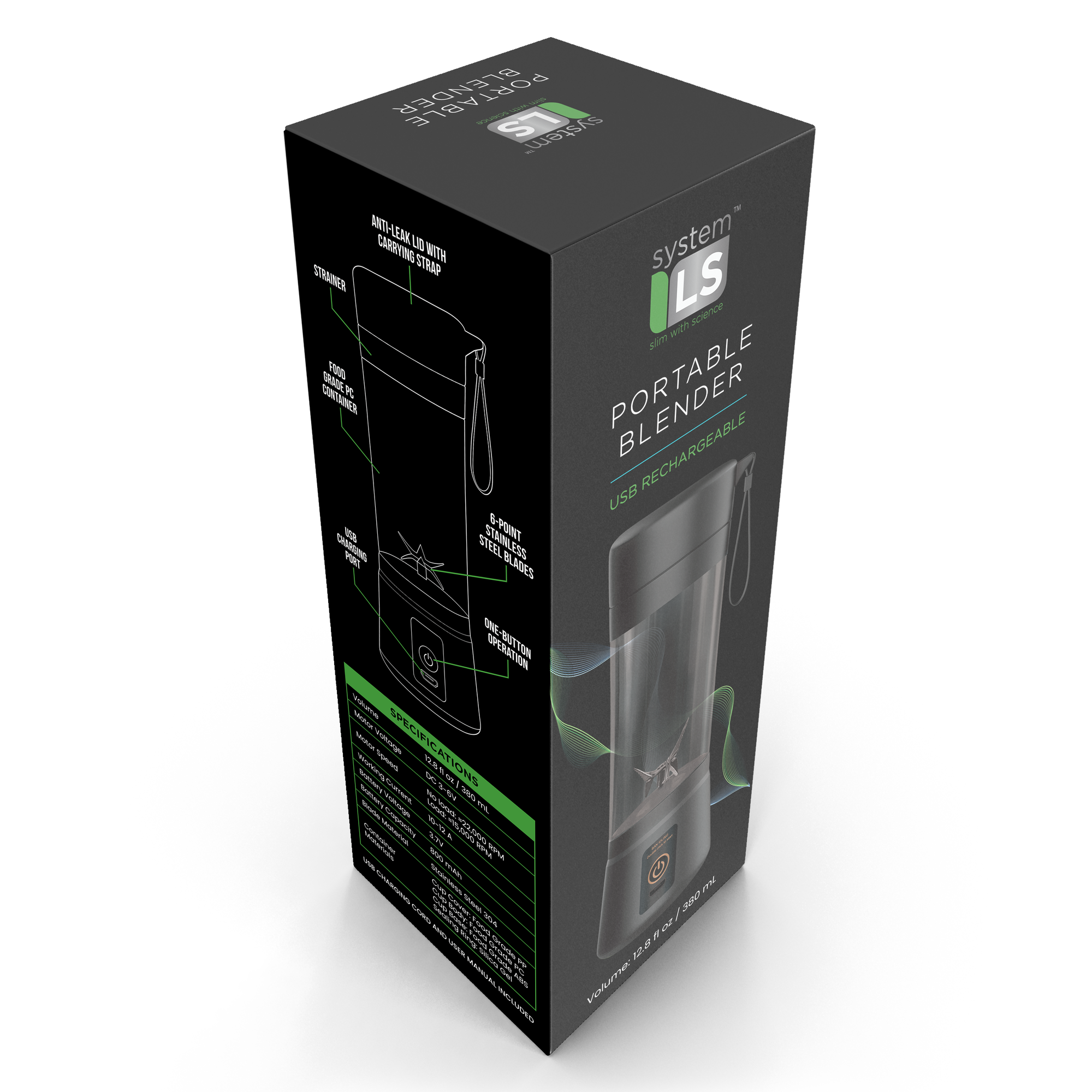 SystemLS™ Portable Blender