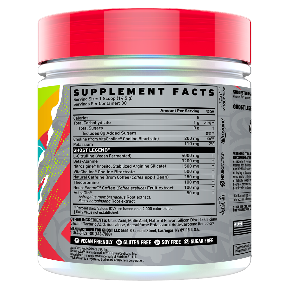 Ghost® Pre-Workout Legend V3