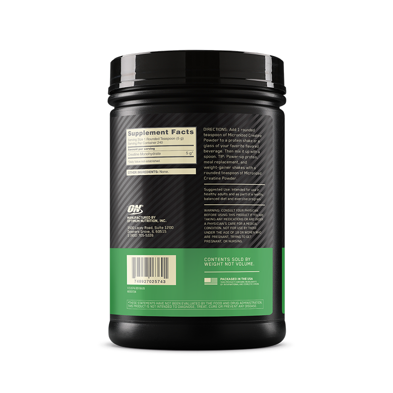 Optimum Nutrition Micronized Creatine Powder