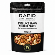 Raw Mixed Nuts Deluxe - 400 g - Rapid Nutrition Pantry pouch