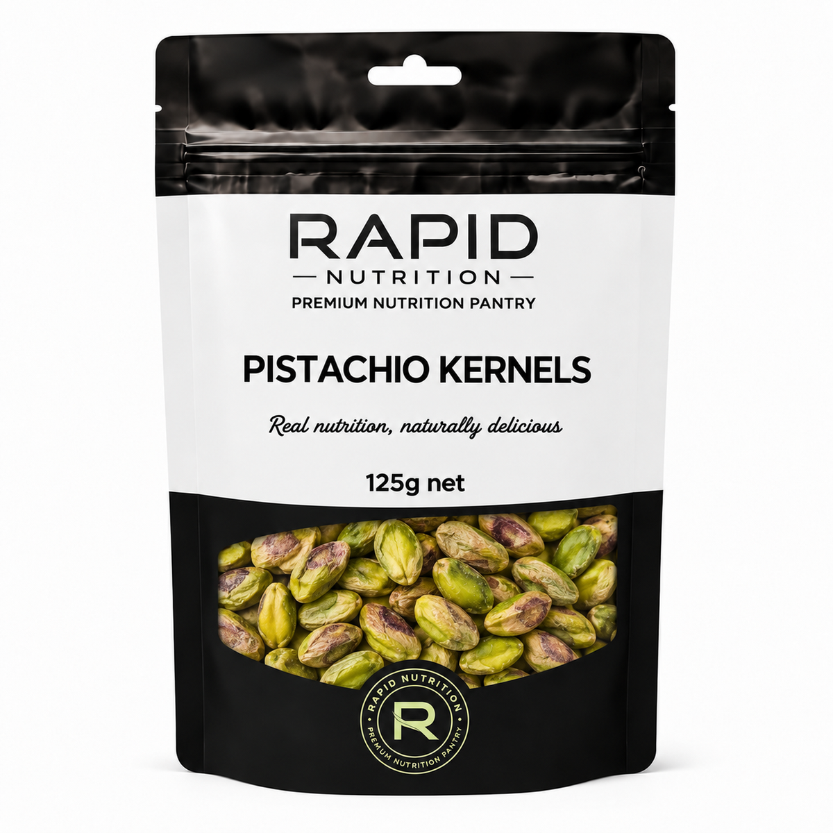Pistachio Kernels - 125 g - Rapid Nutrition Pantry pouch