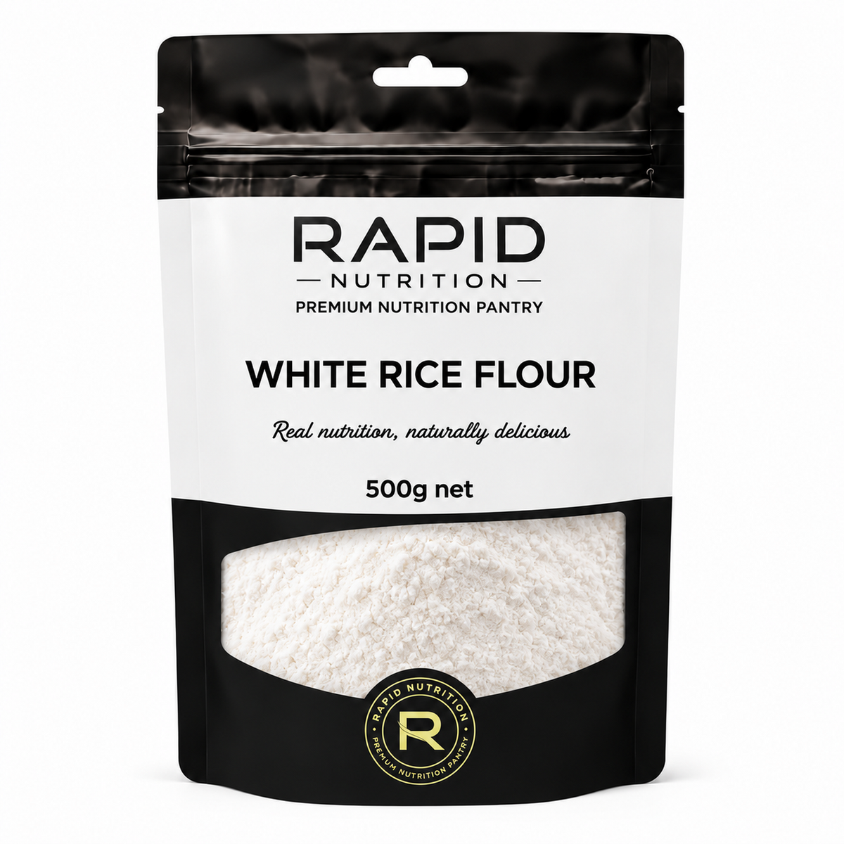 White Rice Flour - 500 g - Rapid Nutrition Pantry pouch