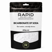 Bicarbonate of Soda - 400 g - Rapid Nutrition Pantry pouch