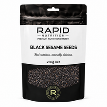 Black Sesame Seeds - 250 g - Rapid Nutrition Pantry pouch