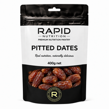 Pitted Dates - 400 g - Rapid Nutrition Pantry pouch
