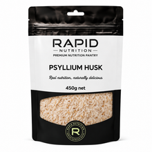 Psyllium Husk - 450 g - Rapid Nutrition Pantry pouch