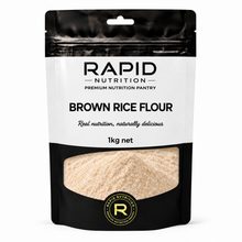 Brown Rice Flour - 1 kg - Rapid Nutrition Pantry pouch