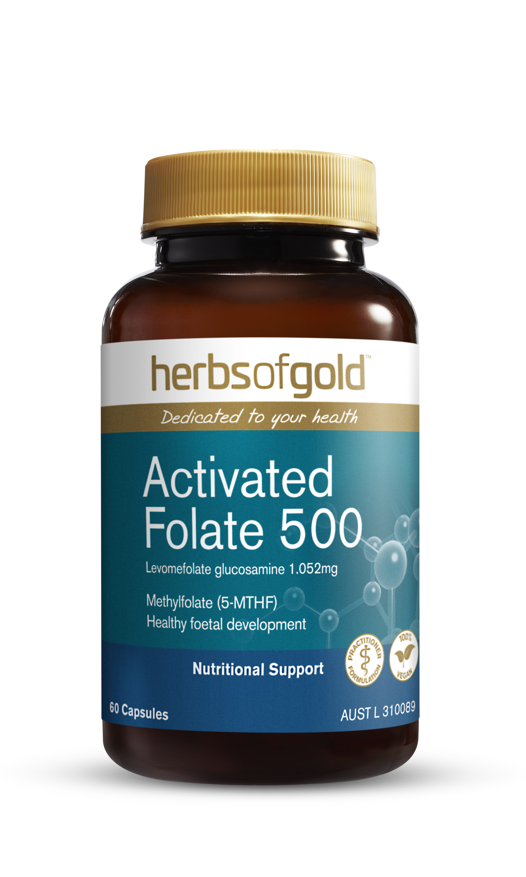 HG ACTIVATED FOLATE 500