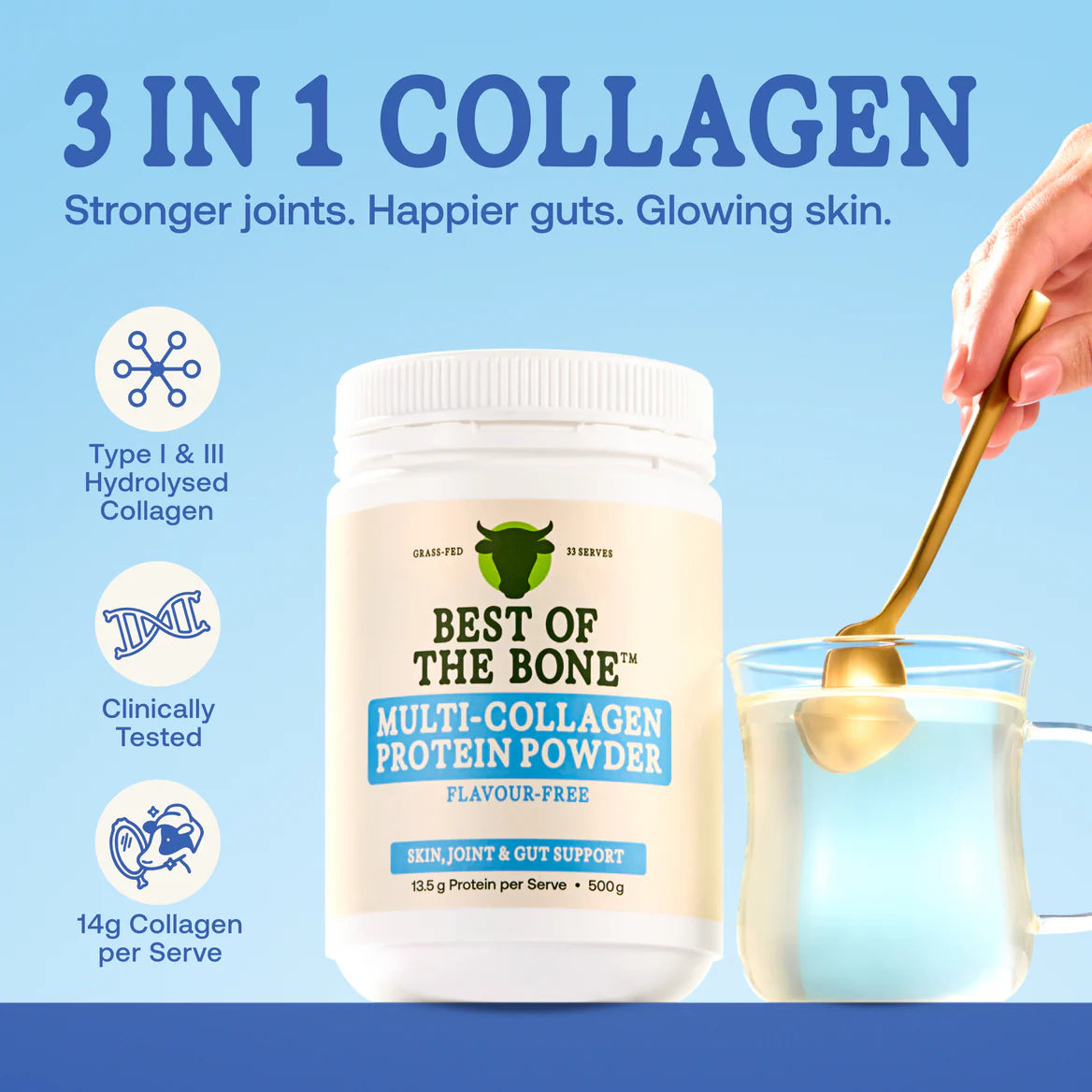 Best of the Bone Multi-Collagen Protein Powder