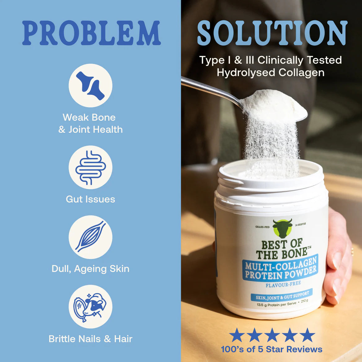 Best of the Bone Multi-Collagen Protein Powder