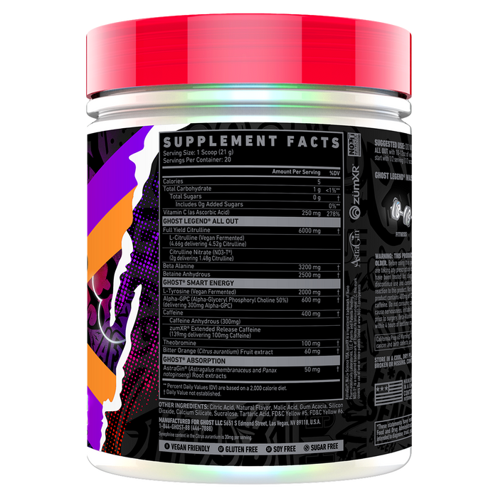 Ghost® Pre-Workout Legend All Out