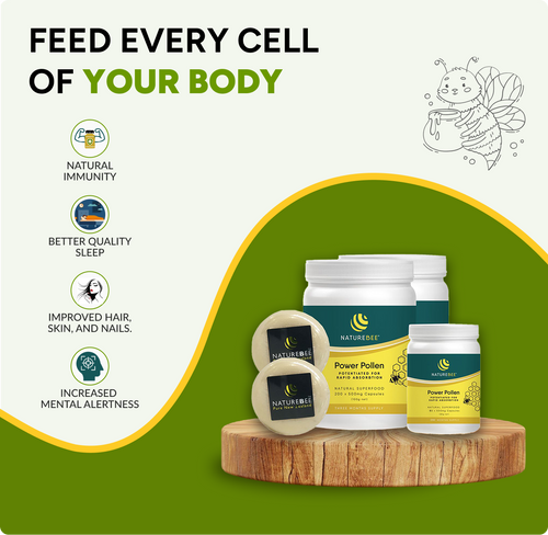 Nature Bee® Power Pollen Twin Pack