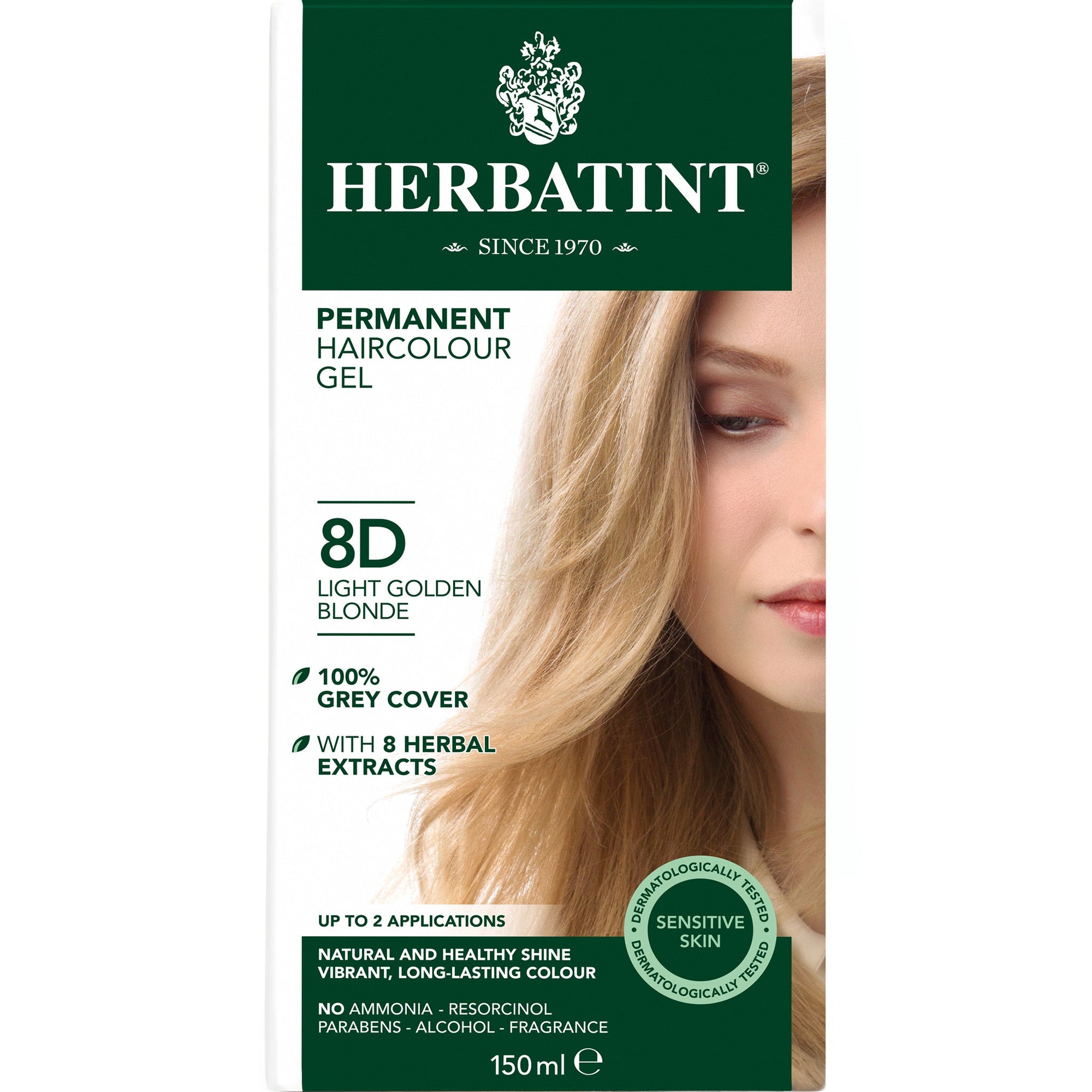 HERBATINT LIGHT GOLDEN BLONDE 8D