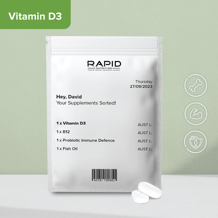 Vitamin D3 30 Capsules