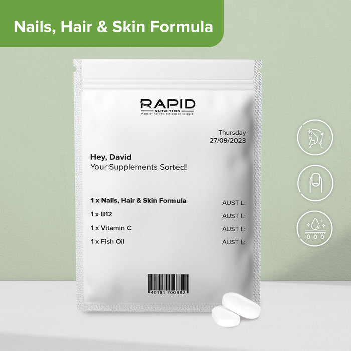 Nails, Hair & Skin Formula [Monthly dose]