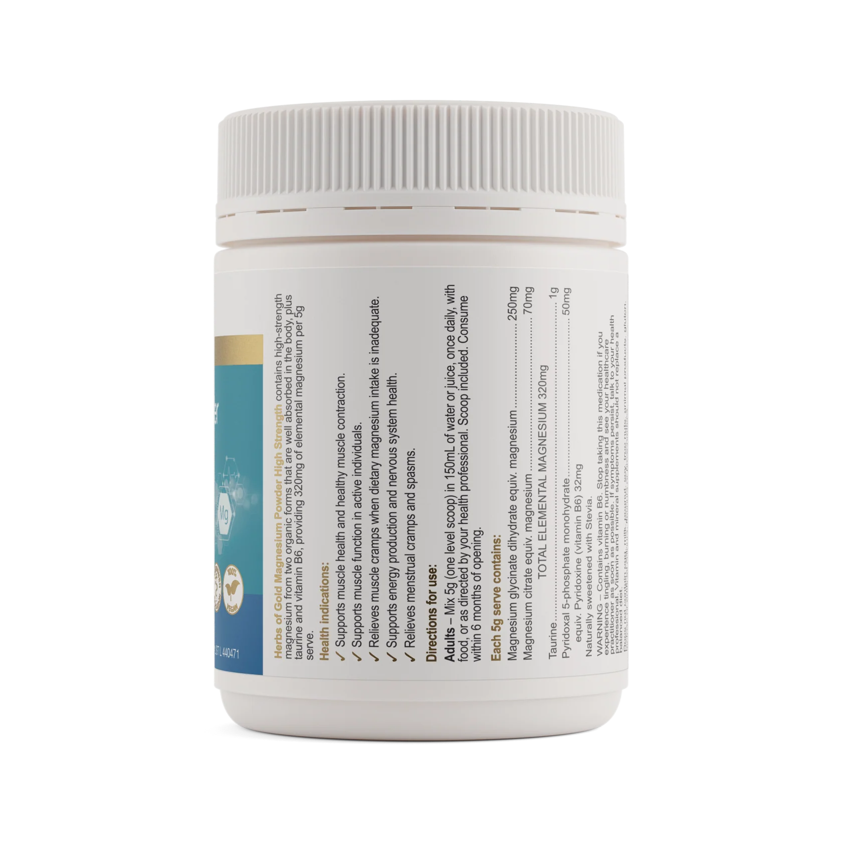 HG HIGH STRENGTH MAGNESIUM POWDER
