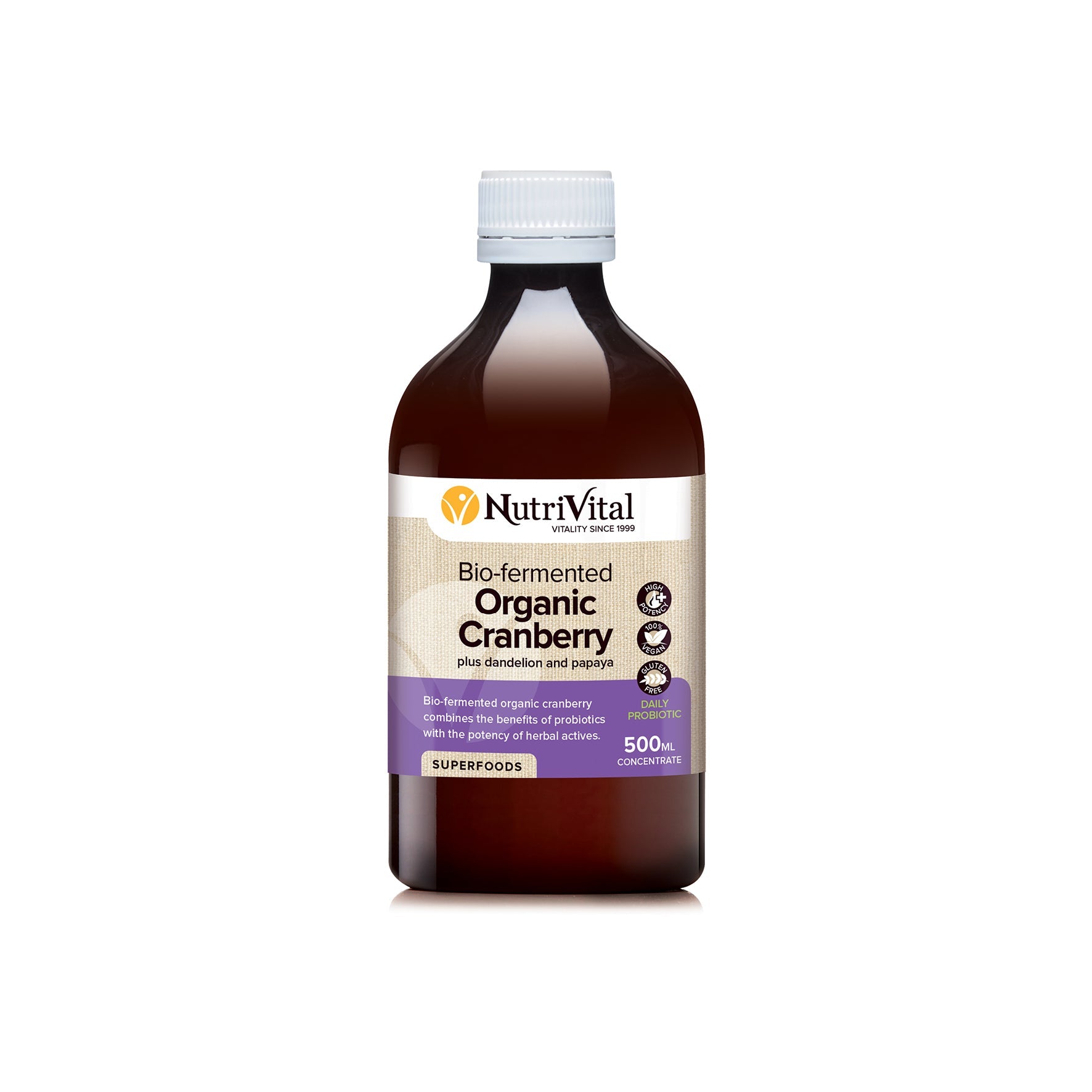 NUTRIVITAL BIO-FERMENTED CRANBERRY