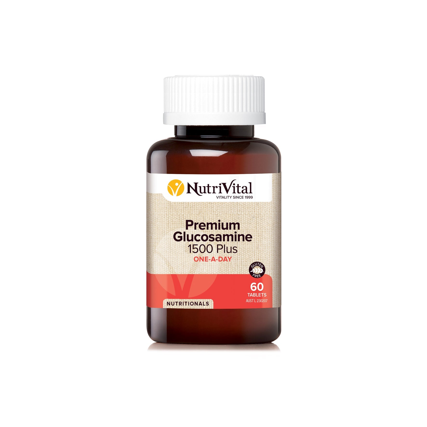 NUTRIVITAL GLUCOSAMINE 1500MG