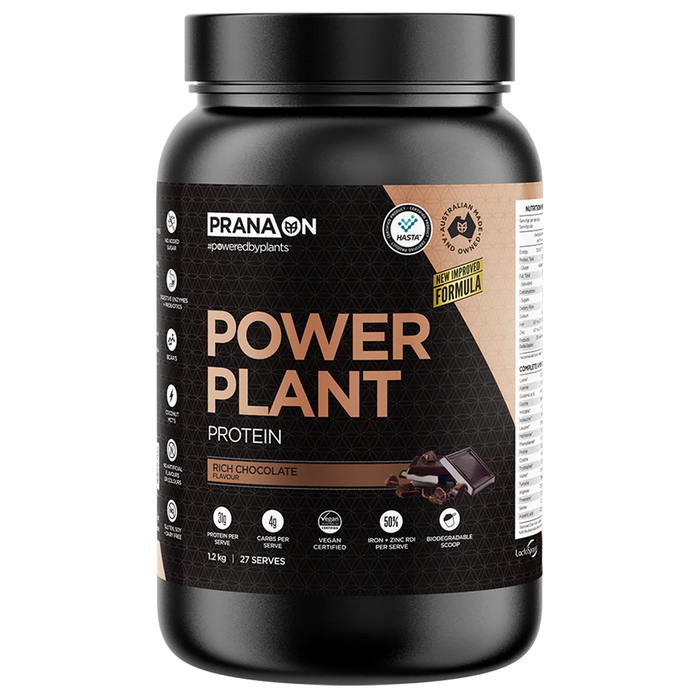 Prana On Power Plant Protein Rich Chocolate 1.2kg - Special Price