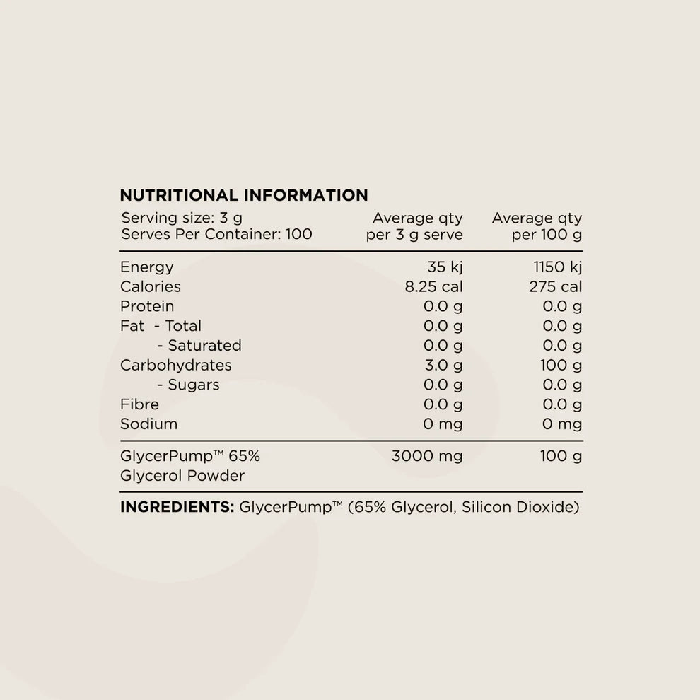 SWITCH NUTRITION GLYCEROL