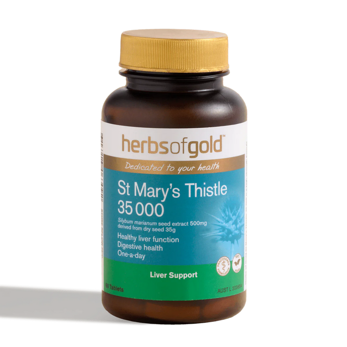 Herbs of Gold™ St Mary's Thistle 35 000 (60 Tablets)