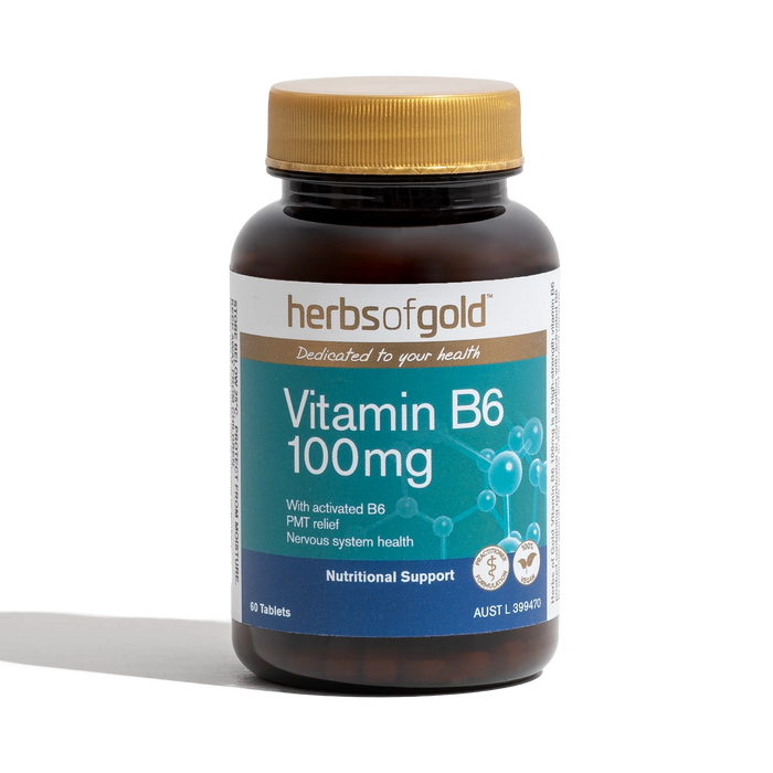 Herbs of Gold™ Vitamin B6 100mg