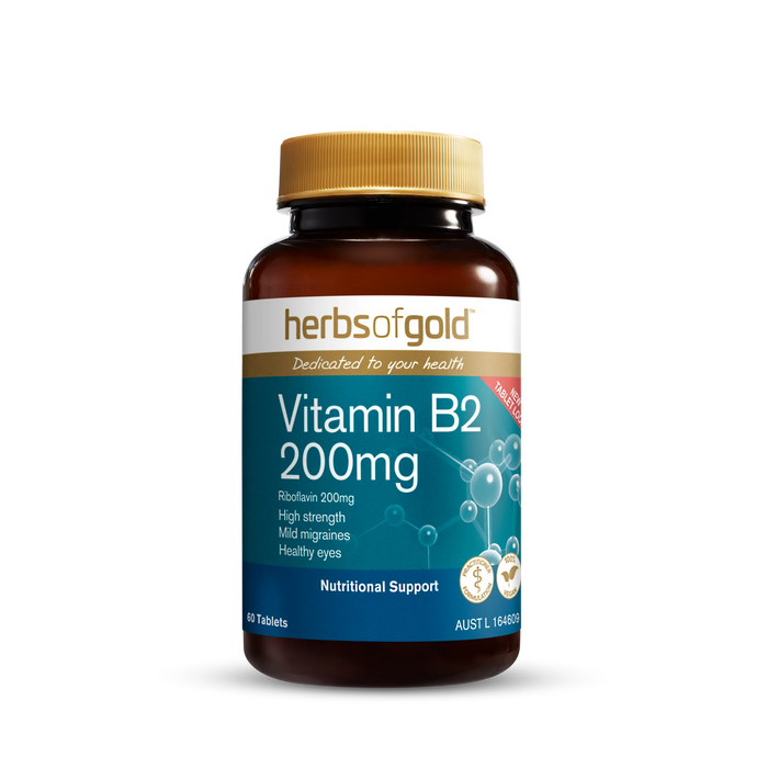 Herbs of Gold™ Vitamin B2 200mg