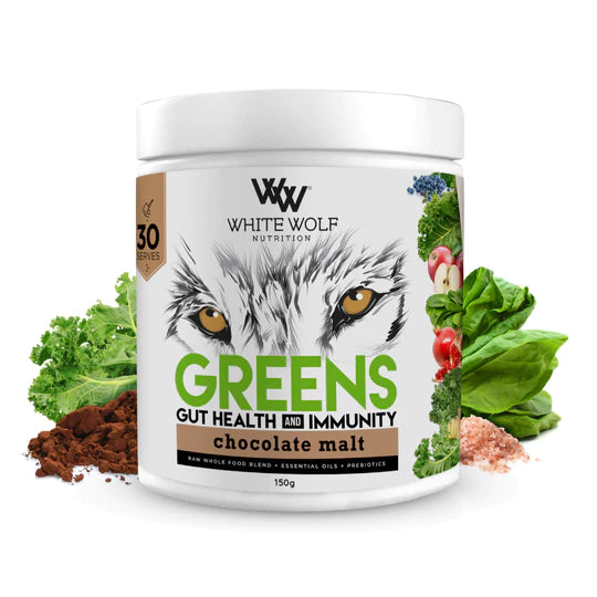 White Wolf Nutrition Greens Gut Health + Immunity 150g