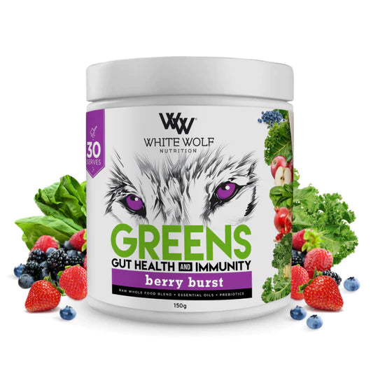 White Wolf Nutrition Greens Gut Health + Immunity 150g