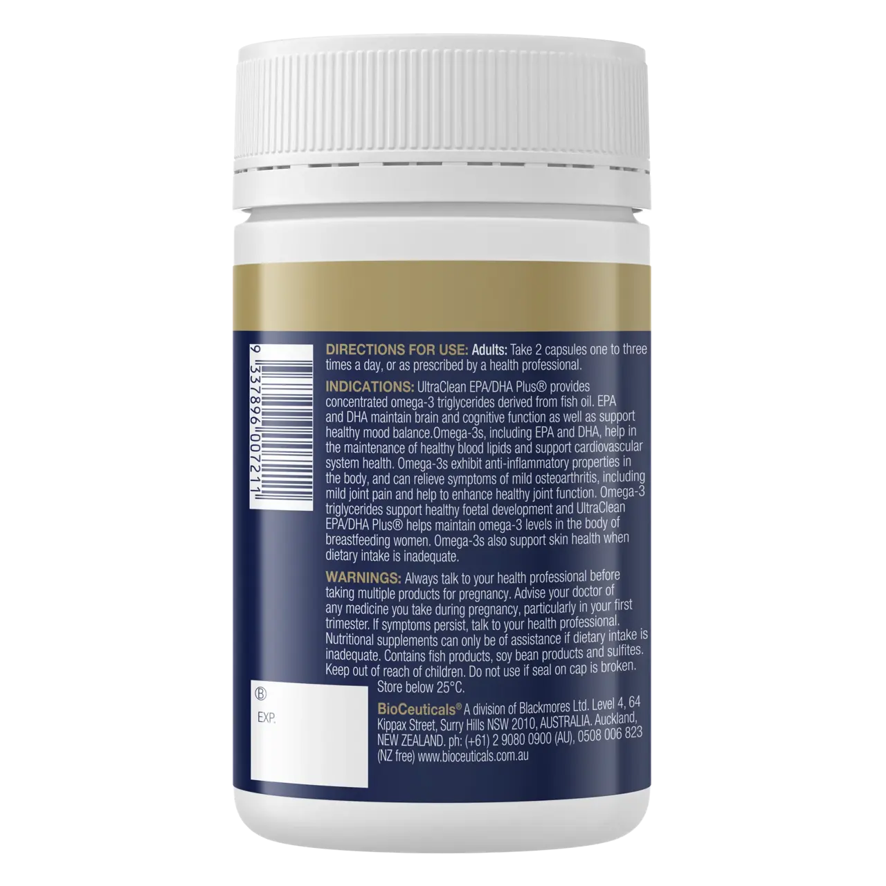 BioCeuticals UltraClean EPA/DHA Plus