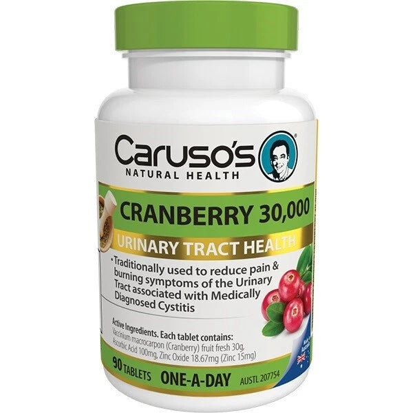 Caruso's® Cranberry 30000 90 Tablets