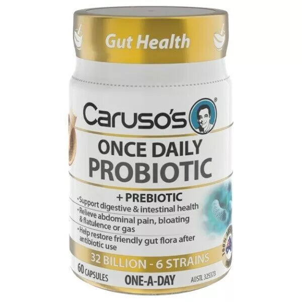 Caruso's® Once Daily Probiotic 60 Capsules