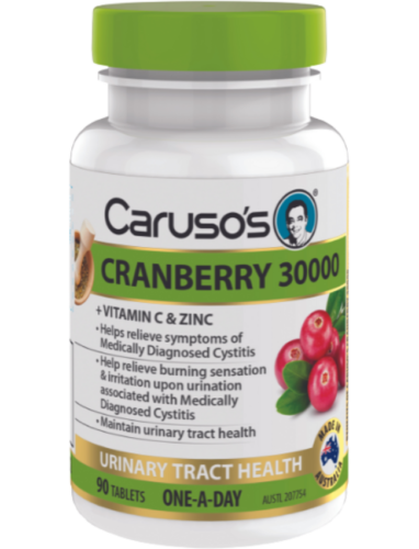 Caruso's® Cranberry 30000 90 Tablets