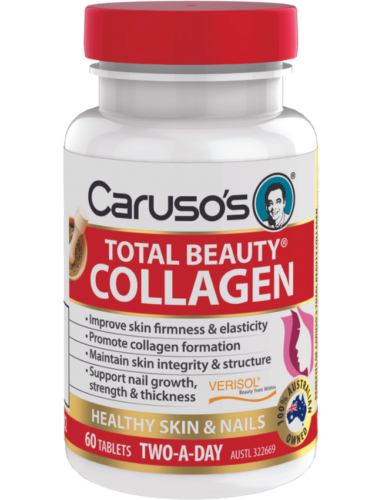 Caruso's® Total Beauty Collagen® 60 Tablets