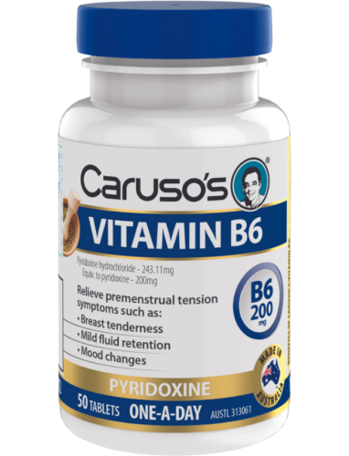 Caruso's® Vitamin B6 50 Tablets
