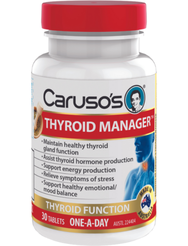 Caruso's® Thyroid Manager™ 30 Tablets