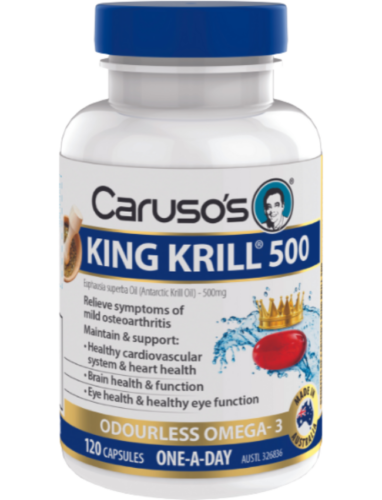 Caruso’s® King Krill®500 120 Capsules