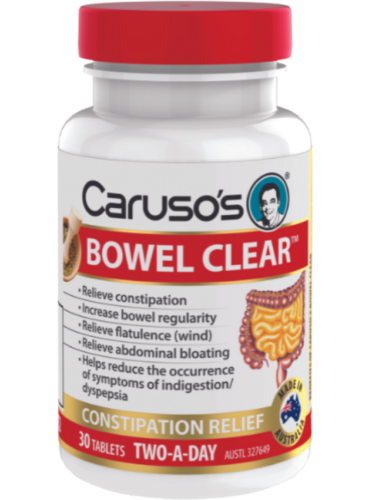 Caruso's® Bowel Clear™ 30 Tablets