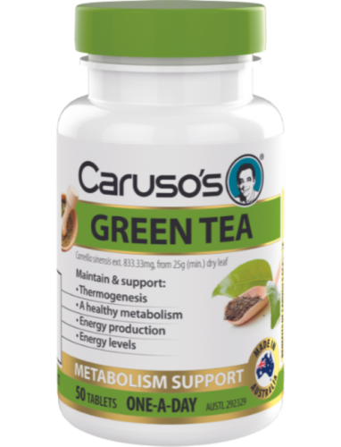 Caruso's® Green Tea 50 Tablets