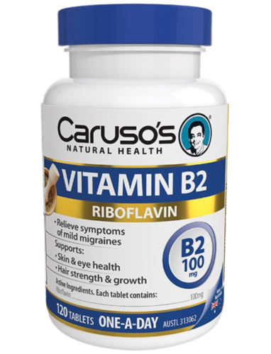 Caruso's® Vitamin B2 120 Tablets