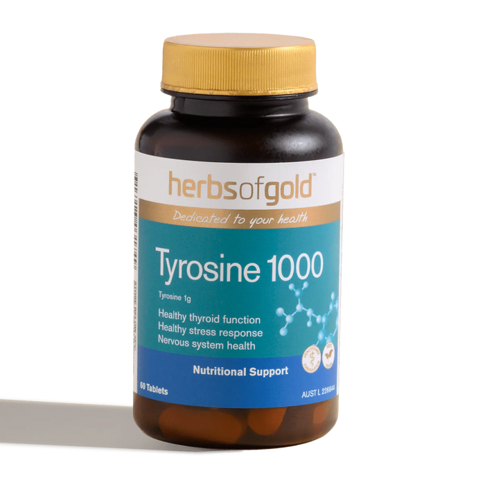 Herbs of Gold™ Tyrosine 1000 (60 Tablets)